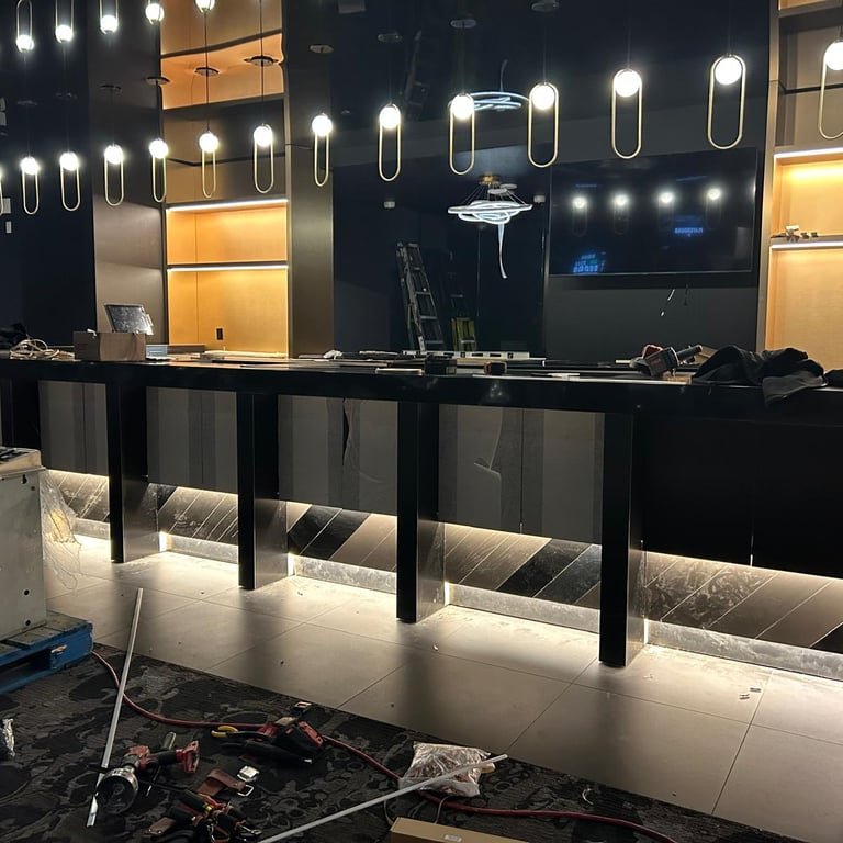Photo de fin de projet électrique